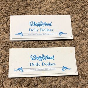 Dollywood Dolly Dollars Souvenir